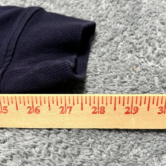 Lululemon Warm Down Jogger Pants Womens 2 7/8 Blue Cotton Terry Sweatpants - Picture 8 of 8